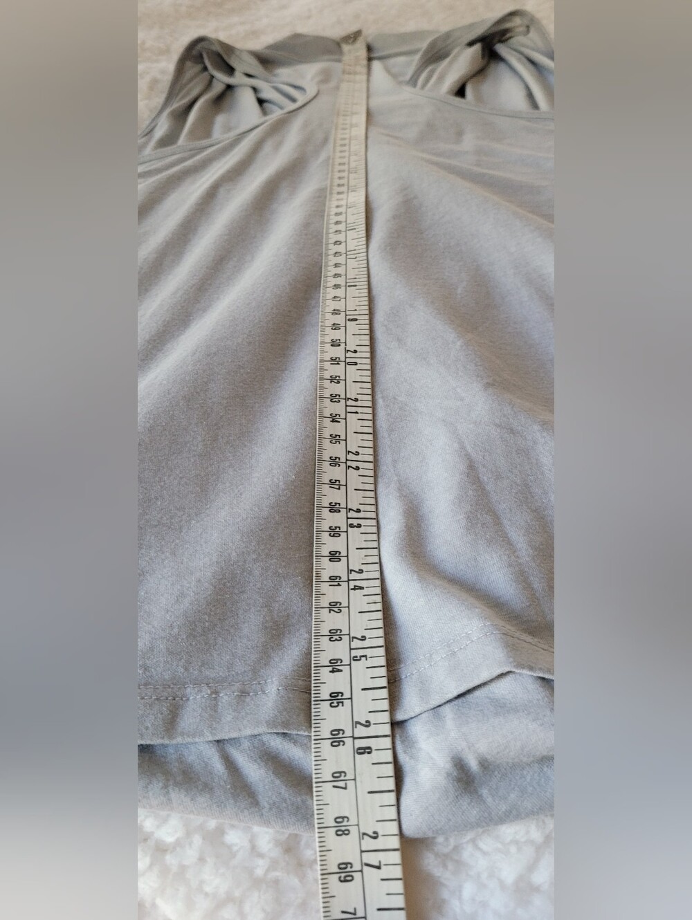 Fabletic Aruba Wrap Top Heather Grey - Picture 10 of 10